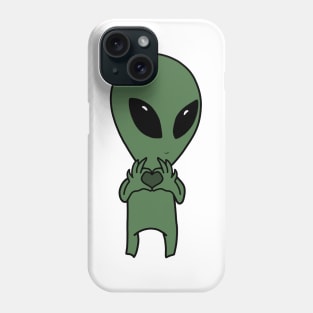 Love Alien - We come in peace Phone Case