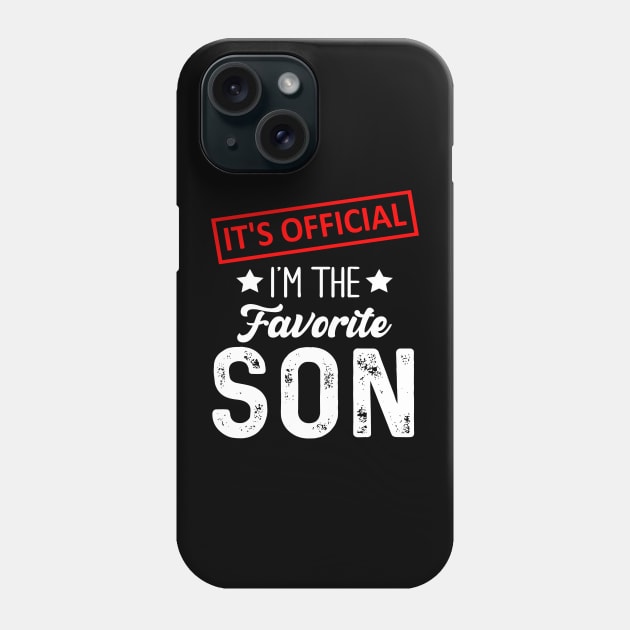 It's official i'm the favorite son Phone Case by Bourdia Mohemad