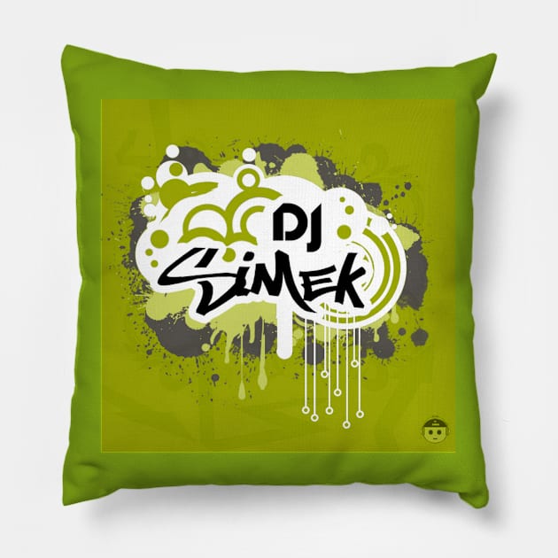 T-Shirt ´´Dj Simek´´ #7 Pillow by DJSIMEK