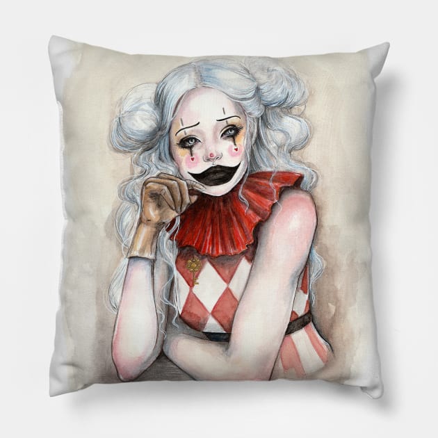 Giggles Pillow by AliciaNilsson