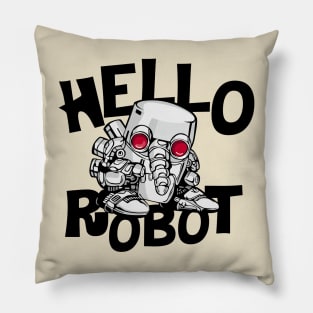 hello robot Pillow