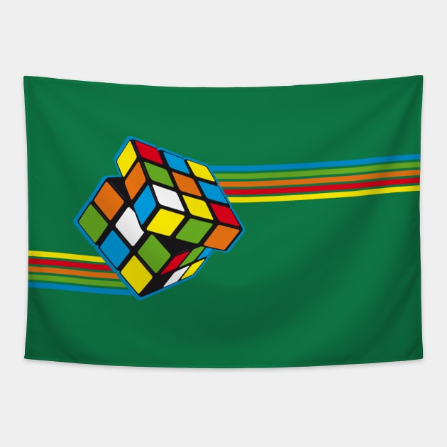 Speed Cube Tapestry by mikelcal