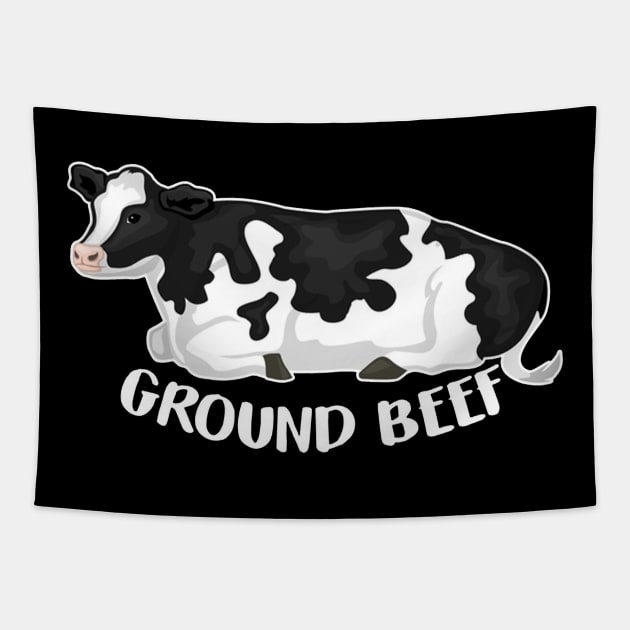 Ground Beef Tapestry by Zimmier