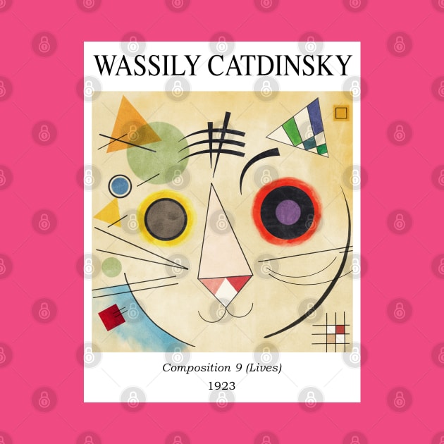 Wassily Catdinsky by Planet Cat Studio