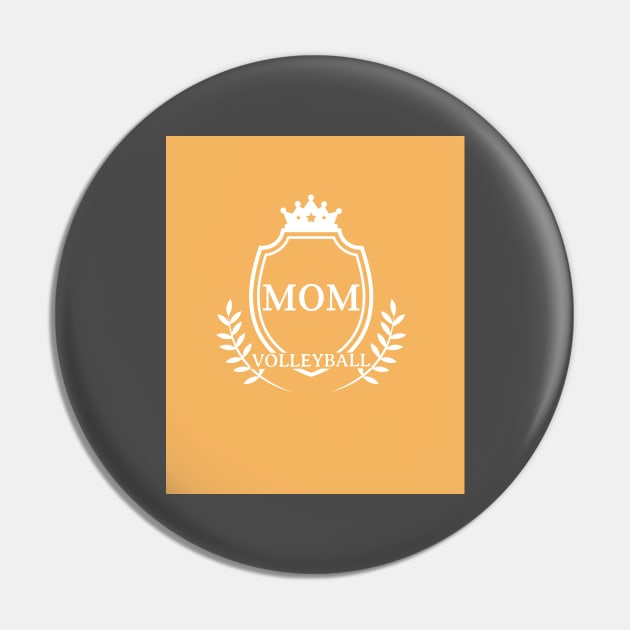 Volleyball Mom Pin by KhmeRootz