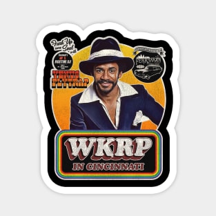 Venus Flytrap at Night WKRP in Cincinnati Magnet