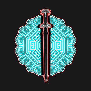 Glowing Ebony Sword T-Shirt