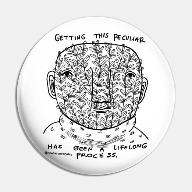 Peculiar Pin by New Face Every Day