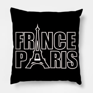 France Paris tee design birthday gift graphic Pillow