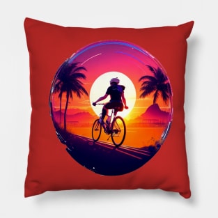 cycle grafic Pillow