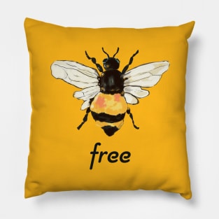 Bee free Pillow