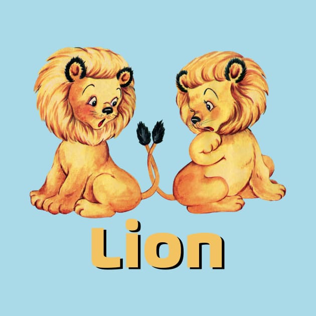 Cute Baby Lions by LittleBean