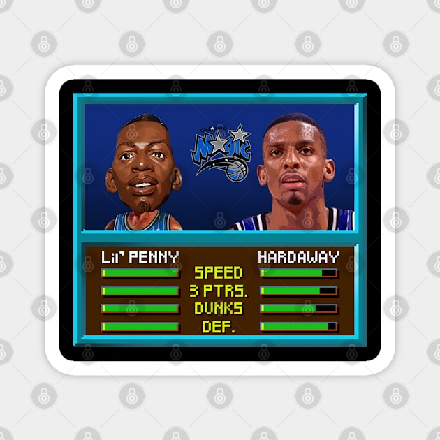 Lil' Penny NBA JAM Magnet by Juantamad