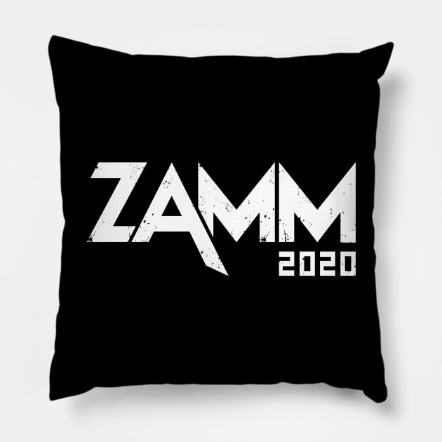 ZAMM 2020 Pillow by Zombified Media