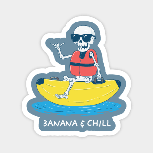 Chillin' Bones Magnet