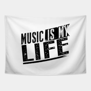 Music is my life Tapestry