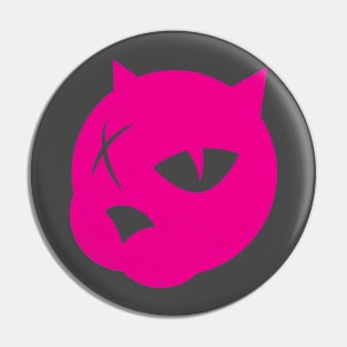 One-Eyed Cat Pin