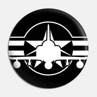 F-4 Phantom II Military Fighter Jet Airplane Pin