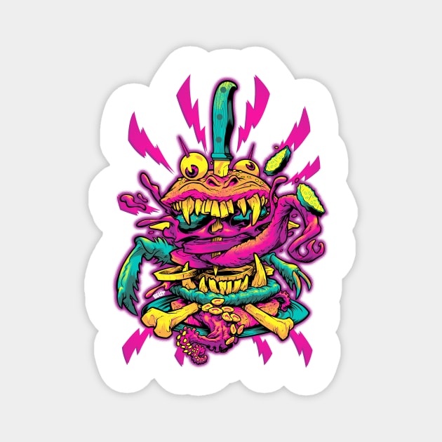 BEASTBURGER Magnet by beastpop