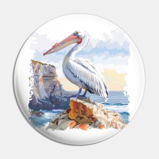 Pelican Art Pin