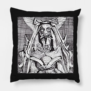 Hermes the Elder with Cthulhu Pillow