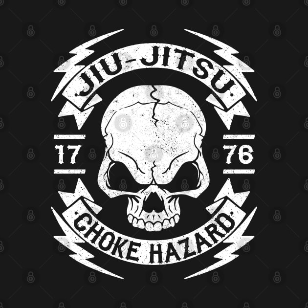 JIU JITSU - CHOKE HAZARD by Tshirt Samurai