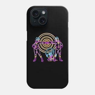 Wonder Twins neon Phone Case