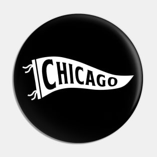 Chicago Pennant - Black Pin