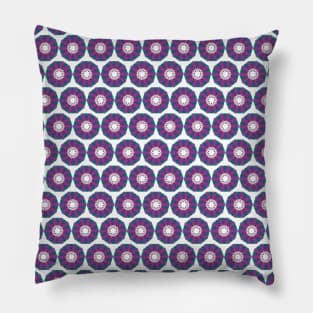 Fantastic Purple Pattern Pillow