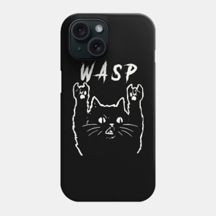 wasp metal cat Phone Case