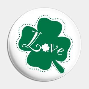 Love Clover Pin