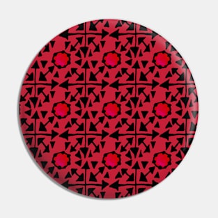 Jewel Compass red Pin