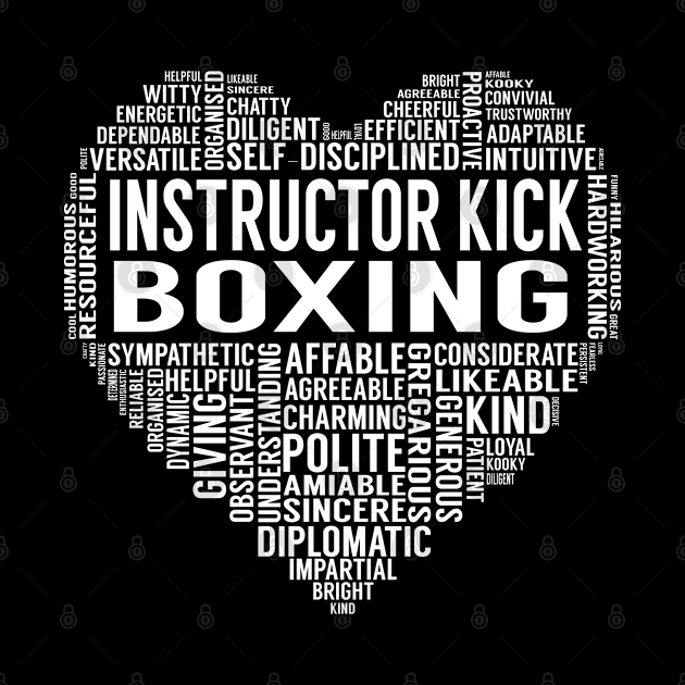 Instructor Kick Boxing Heart by LotusTee