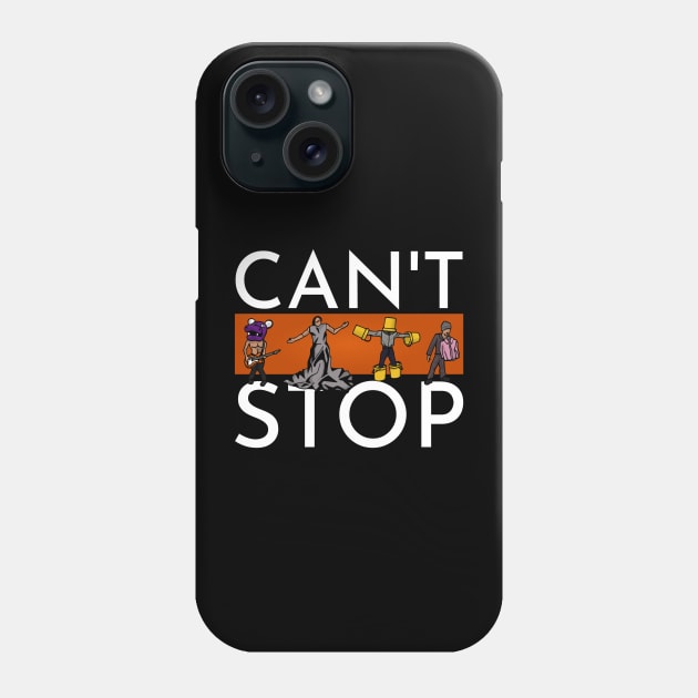 Red Hot Can't Stop Phone Case by TKsuited