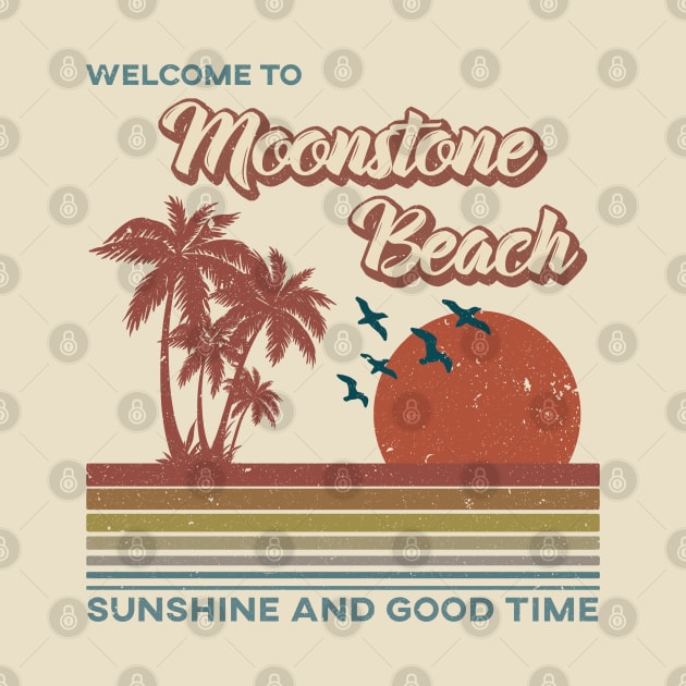 Moonstone Beach - Moonstone Beach Retro Sunset by Mondolikaview