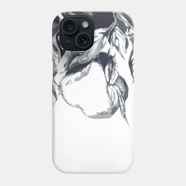 Pear drawing Phone Case by Bunlinked