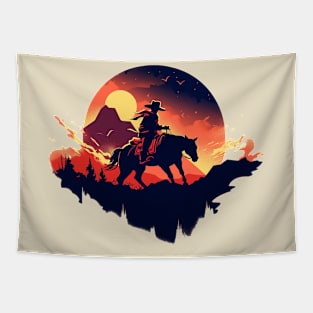 cowboy Tapestry