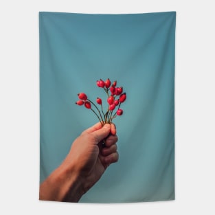 bunch of brier berries Tapestry