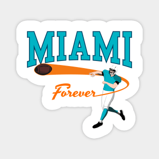 Miami Football Forever Magnet