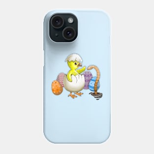 Hatched Easter Chicken Phone Case