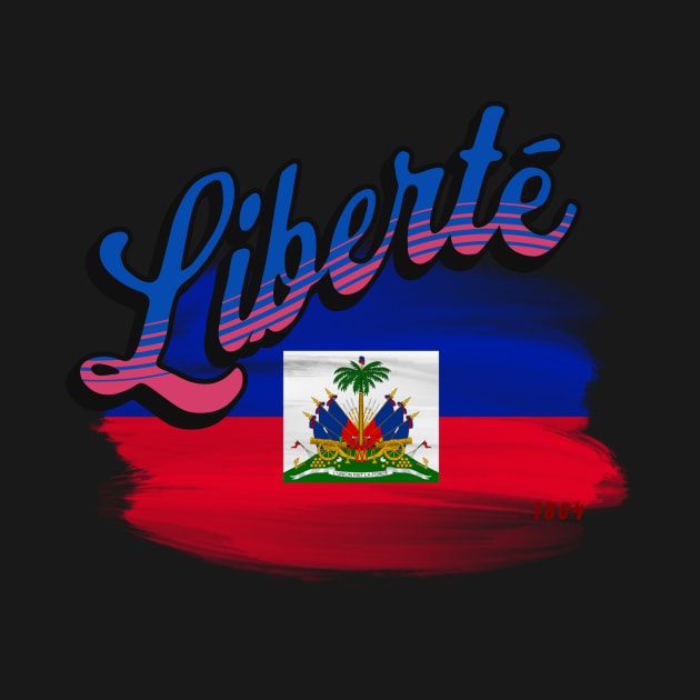 Haiti's Freedom 1804 Shirt by Simple Tee Mix