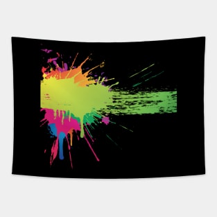 Colour splash abstract cool design Tapestry