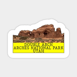 Arches National Park Utah Double Arch Magnet