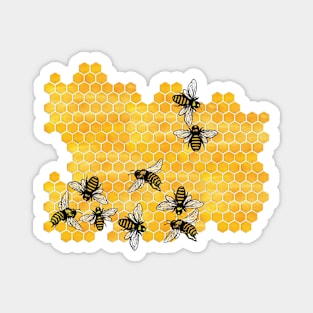 Capricorn Honeybees Magnet