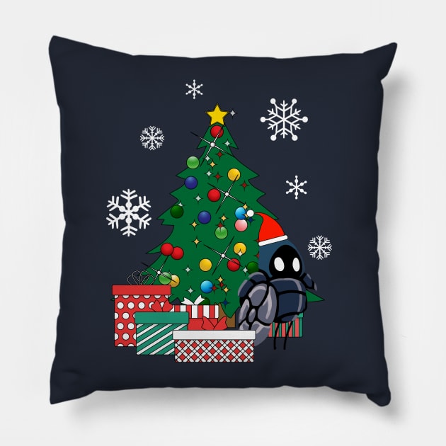 Tiso Around The Christmas Tree Hollow Knight Pillow by Nova5