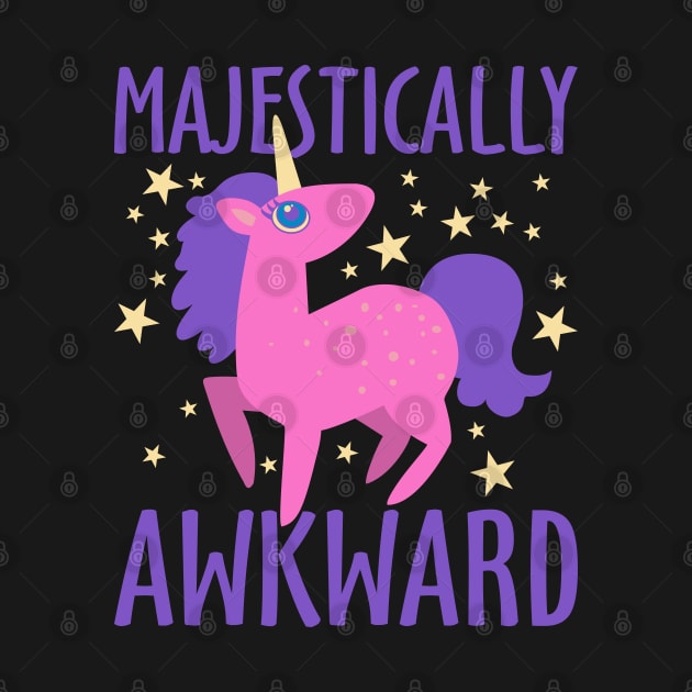 Majestically Awkward Unicorn by DavesTees