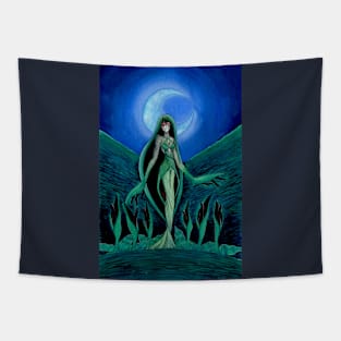 The Calla Woman Tapestry