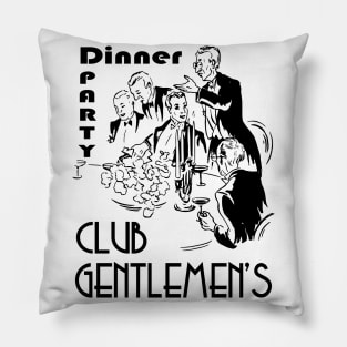 Gentlemen's Club Pillow