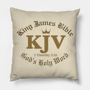 KJV King James Bible God's Holy Word - 2 Timothy 3:16 Pillow