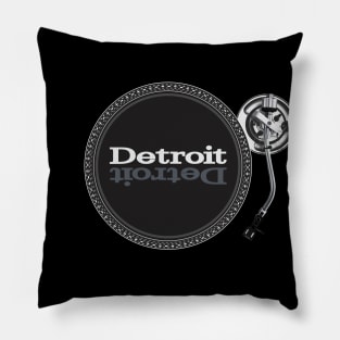 Detroit Techno Pillow